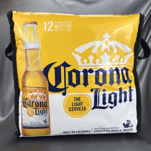 Corona Light Beer Bottles Logo Cooler Bag Picnic Camping Hiking Brewery Mexico‎ - Picture 7 of 14